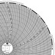 Graphics Control Chart 432 Circular Paper Chart, 1 day, PK60