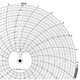 Graphics Control PW 00213802 24H Chart, 9.938 In, 0 to 400, 1 Day, PK100