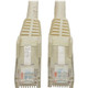 Eaton N201-008-WH - 8FT WHT CAT6 SNAG PTCH CBL