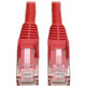 Eaton N201-050-RD - 50FT RED CAT6 SNAG PTCH CBL