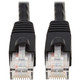 Eaton N261-003-BK - CAT6A SNAGLESS 10G PATCH CABLE