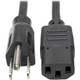 Eaton P006-008-13A - 8FT,5-15P/C13,13A,16AWG