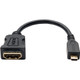 Eaton P142-06N-MICRO - 6" MICRO HDMI ADPTR CBL M/F