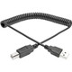 Eaton U022-006-COIL - 6FT USB 2.0 HI-S AB COILED CBL