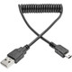 Eaton U030-006-COIL - 6FT USB-A/MINI B COILED CBL