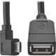 Eaton U052-06N-RA - 6" RA MCRO USB/USB OTG ADPTCBL