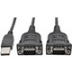 Eaton U209-006-2 - 2 PORT USB TO SERIAL RS232