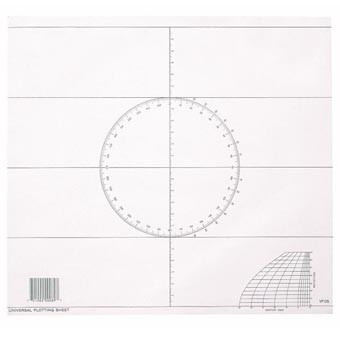 WEEMS & PLATH Universal Plotting Sheet (50 Sheet Pad) NEW LOWER PRICE ...