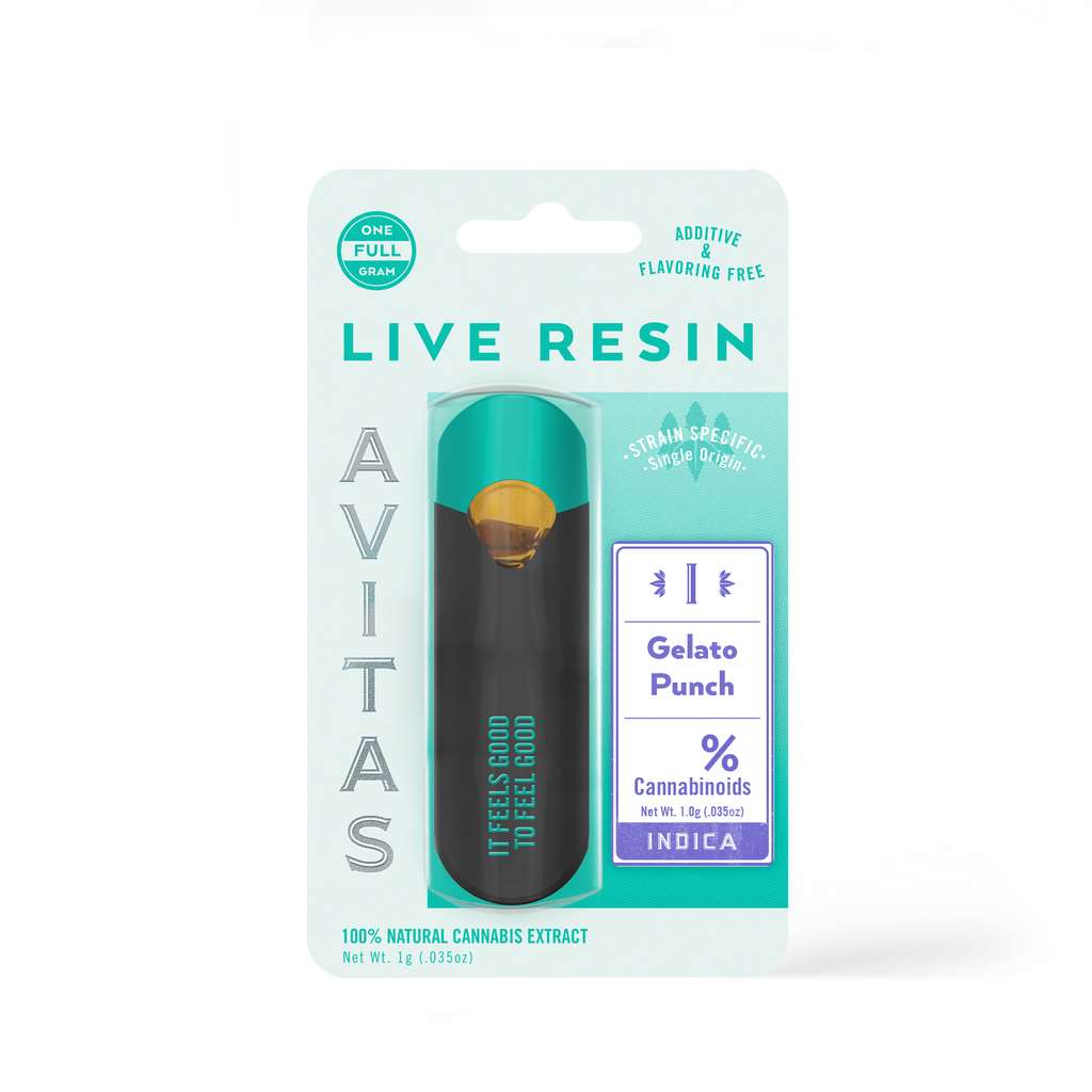 Avitas Live Resin All-in-One - Gelato Punch - 1 gram