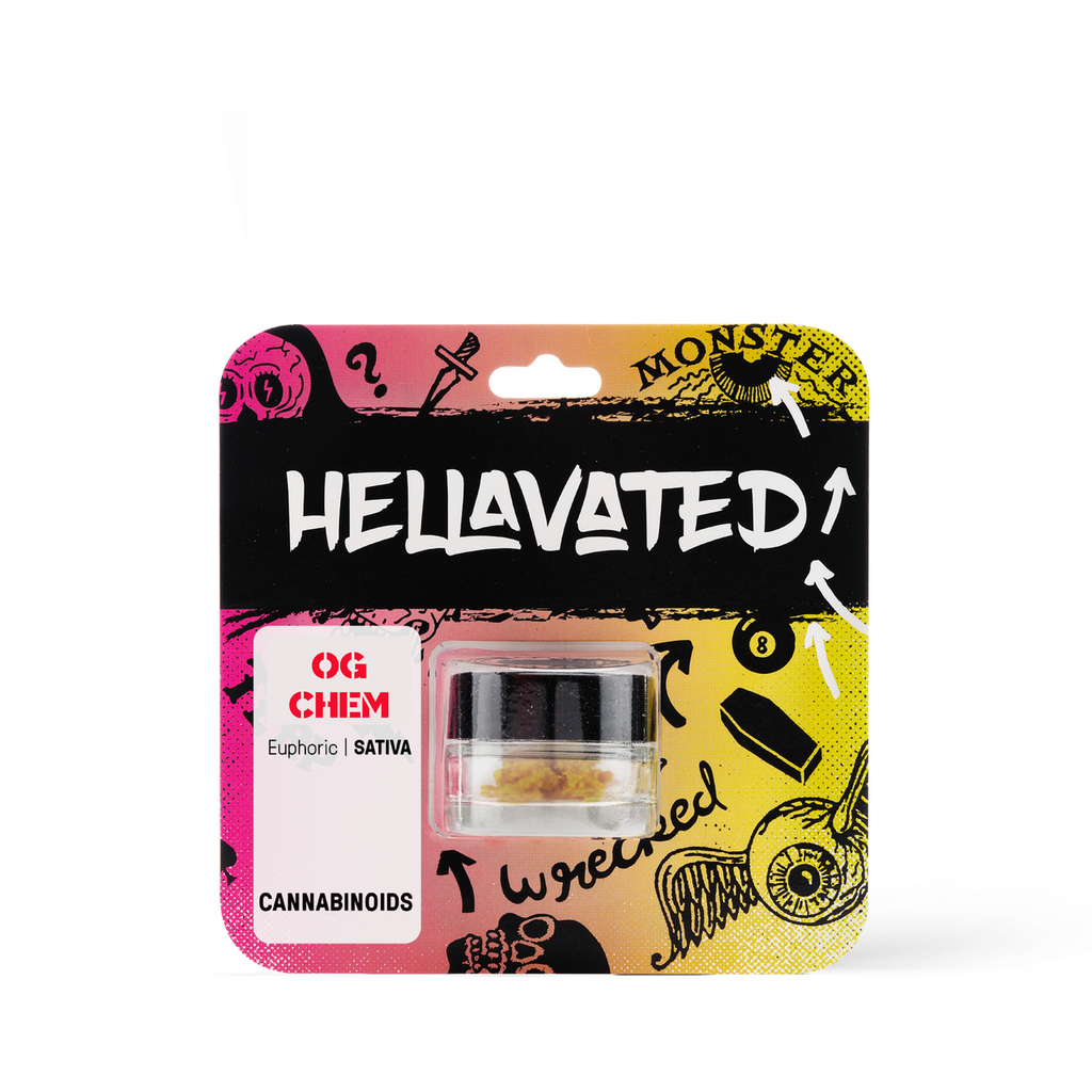 Hellavated Dabz - OG Chem - 1 gram