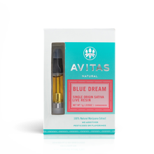 Avitas Live Resin - Blue Dream - 1 gram cartridge