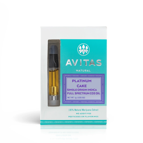 Avitas Full Spectrum - Platinum Cake - 1 gram cartridge