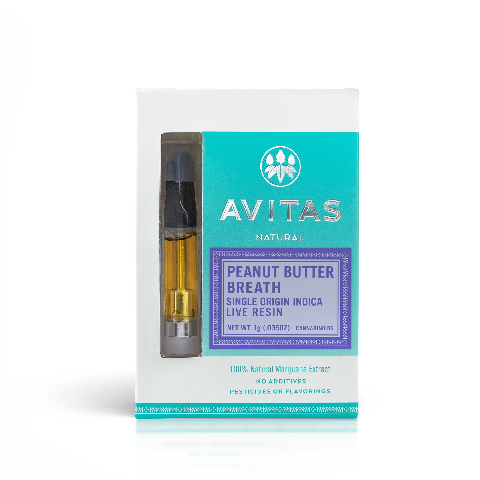 Avitas Live Resin - Peanut Butter Breath - 1 gram cartridge