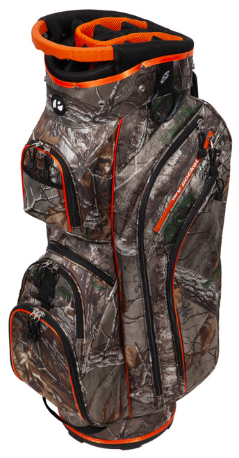 Realtree 3.0 Cart Bag - Camo - Xtra/Orange