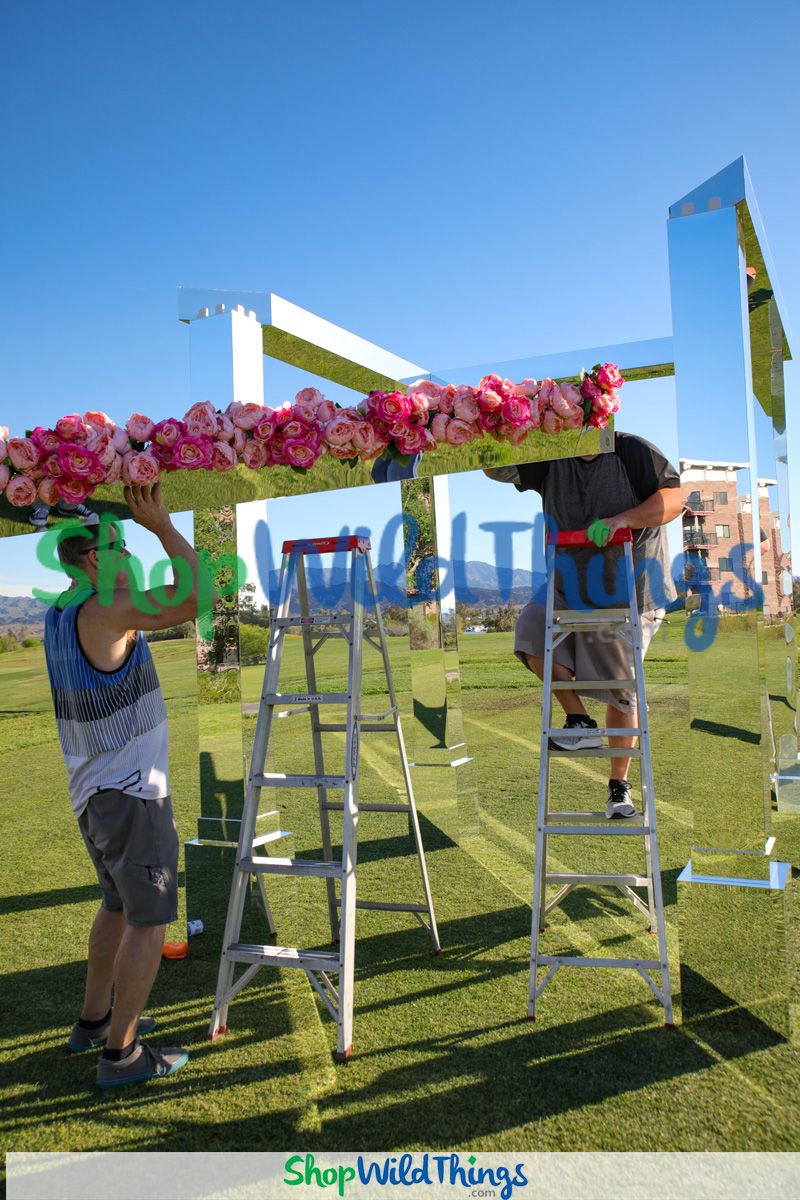 Acrylic Arches and Gazebos Create Modern Ceremony Spaces Anywhere