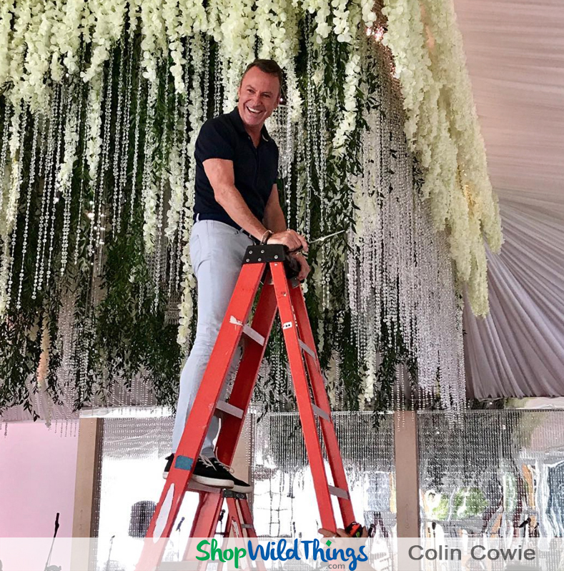 Create Luxurious Floral Chandeliers with Silk Florals, Greenery, Crystal Strands & Unique Lighting