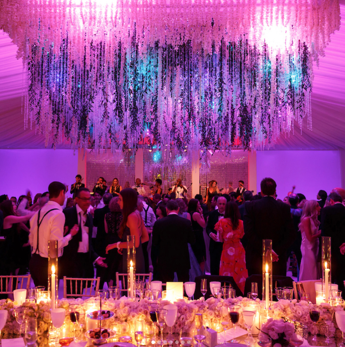 Create Luxurious Floral Chandeliers with Silk Florals, Greenery, Crystal Strands & Unique Lighting