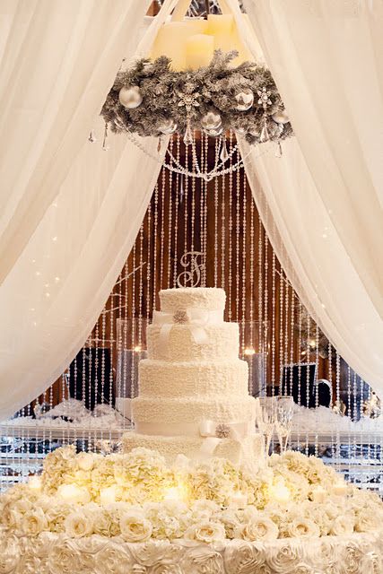 Cake Table Bling|Working Your Decor Dollars