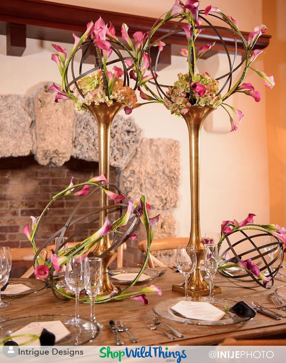 Centerpieces Fit for Fairytales from Intrigue Designs