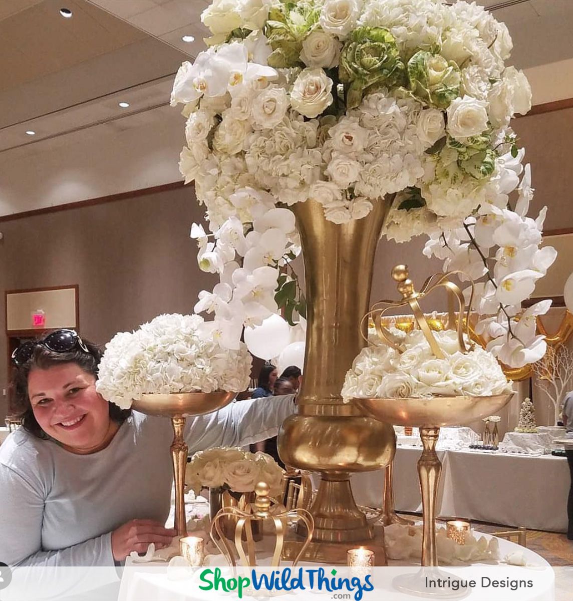 Centerpieces Fit for Fairytales from Intrigue Designs