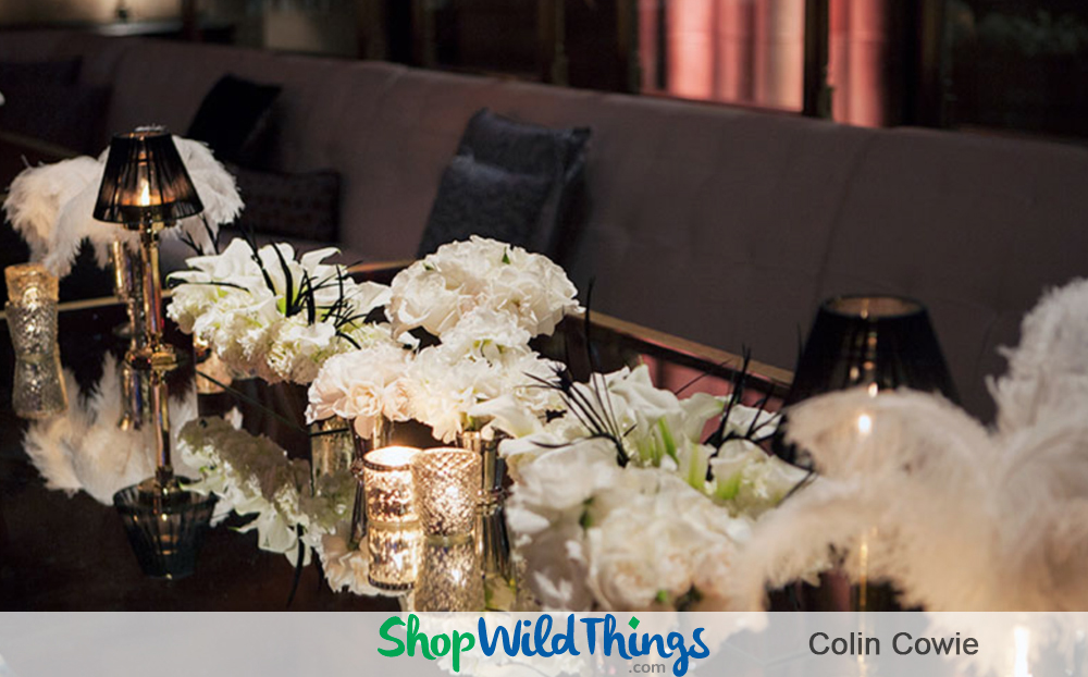 Colin Cowie Wedding Reception Fabulousness with Sustainable Decor