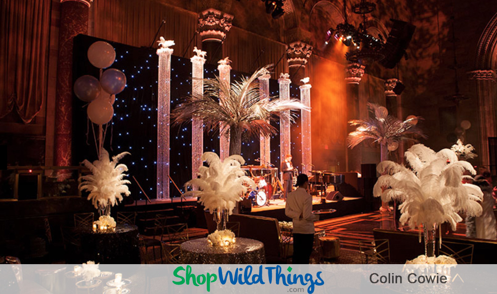 Colin Cowie Wedding Reception Fabulousness with Sustainable Decor