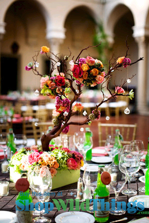 decorative branches Wedding Table Artificial Manzanita Branches