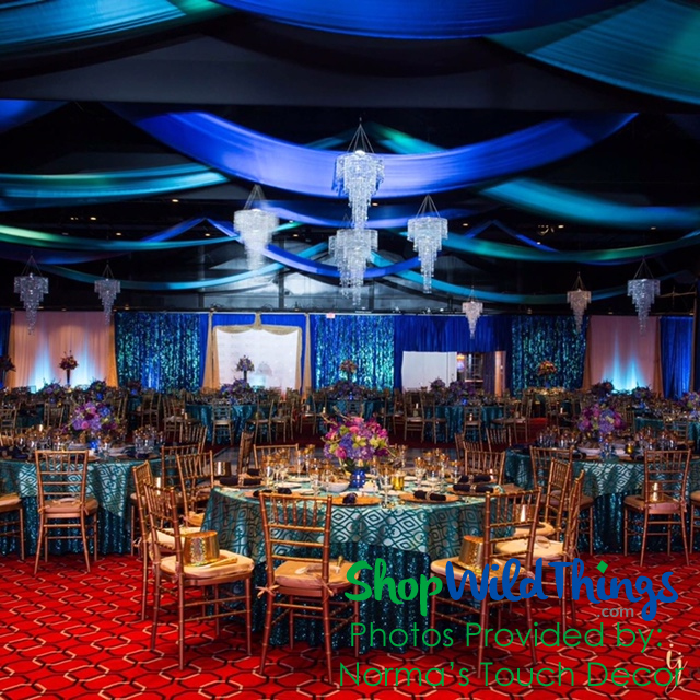 Decorating with Large Chandeliers - Norma's Touch Decor ; Seminole Coconut Creek Casino