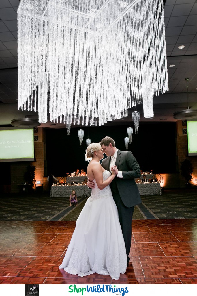 Dramatic Black and White, Bead Intensive Wedding