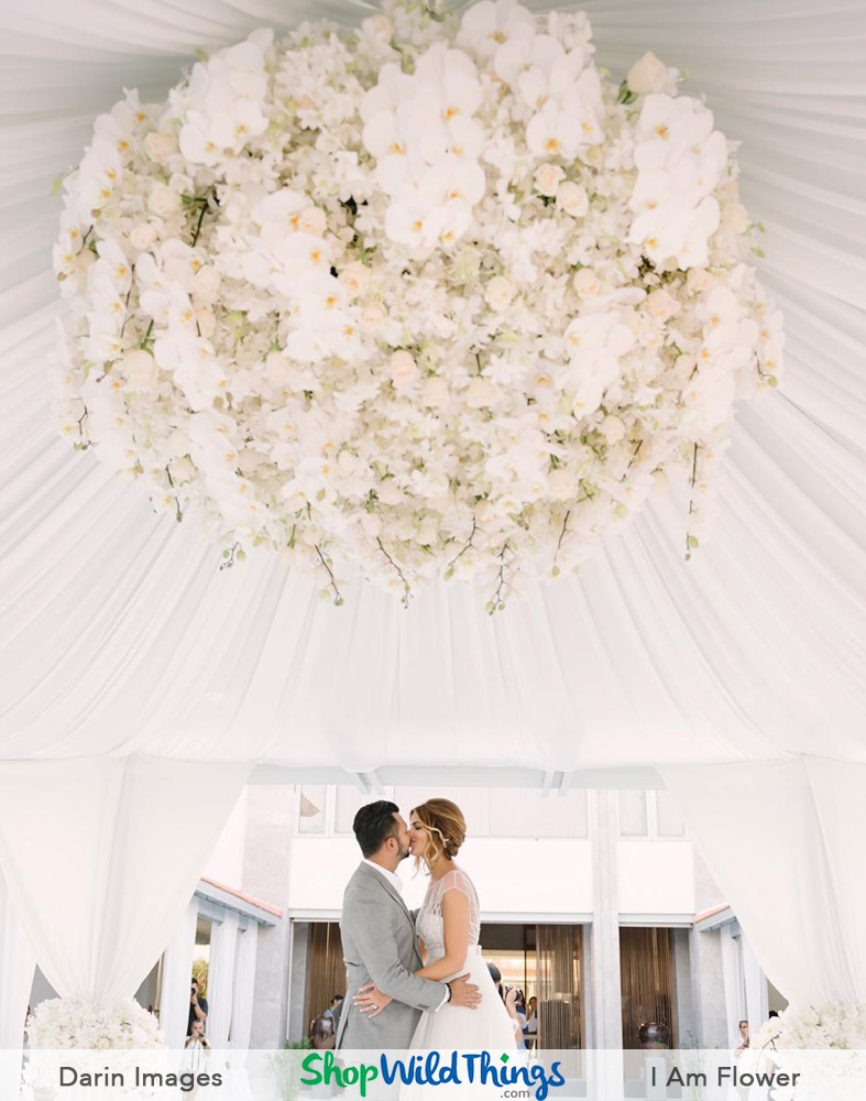 Idea Photos For Floral Wedding Canopies