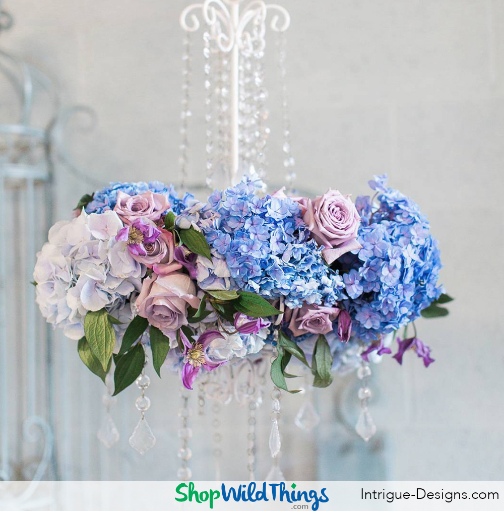 Floral Candle Chandeliers Made Easy(ish) - Wedding Decorating Ideas (and a shameless plug for our friend)