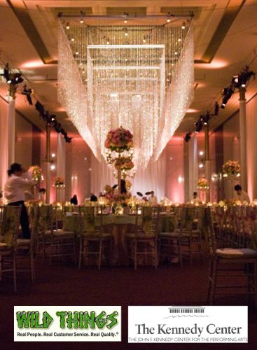 John F. Kennedy Center - Washington D.C. (Emeralds Curtains and Amelia Chandeliers)