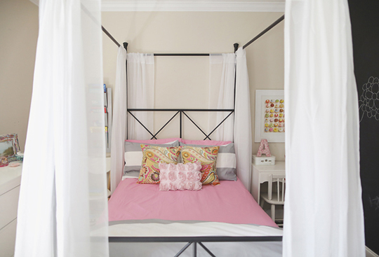 Mission Possible:  A Chic Big Girl Room on Modest Budget