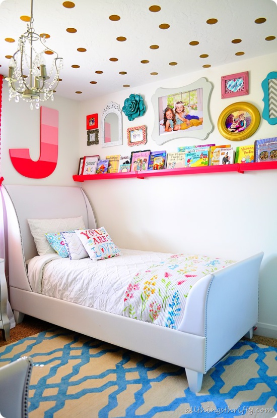 Mission Possible:  A Chic Big Girl Room on Modest Budget