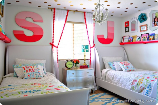 Mission Possible:  A Chic Big Girl Room on Modest Budget