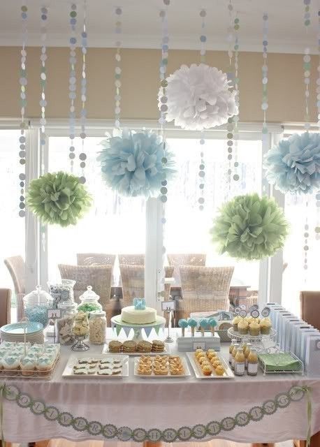 Tissue Paper Pom-Poms  Budget Friendly Party Decorations