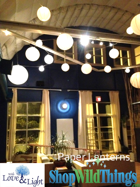 Paper Lanterns - Permanent Installation in Homes & Commercial Spaces