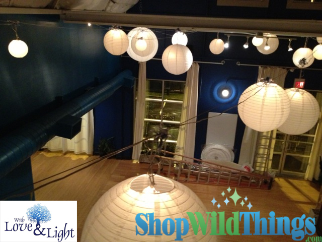 Paper Lanterns - Permanent Installation in Homes & Commercial Spaces