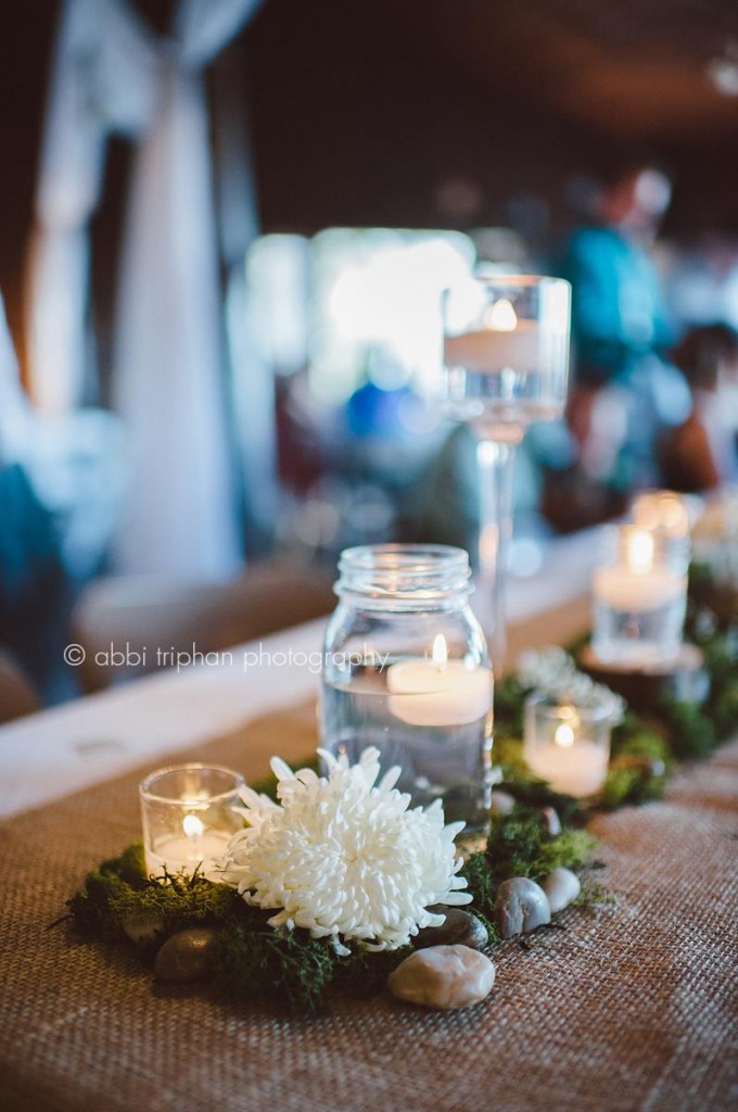 Rustic Chic Wedding | One of Our Favorite Event Designers Combines Burlap, Chandeliers & More