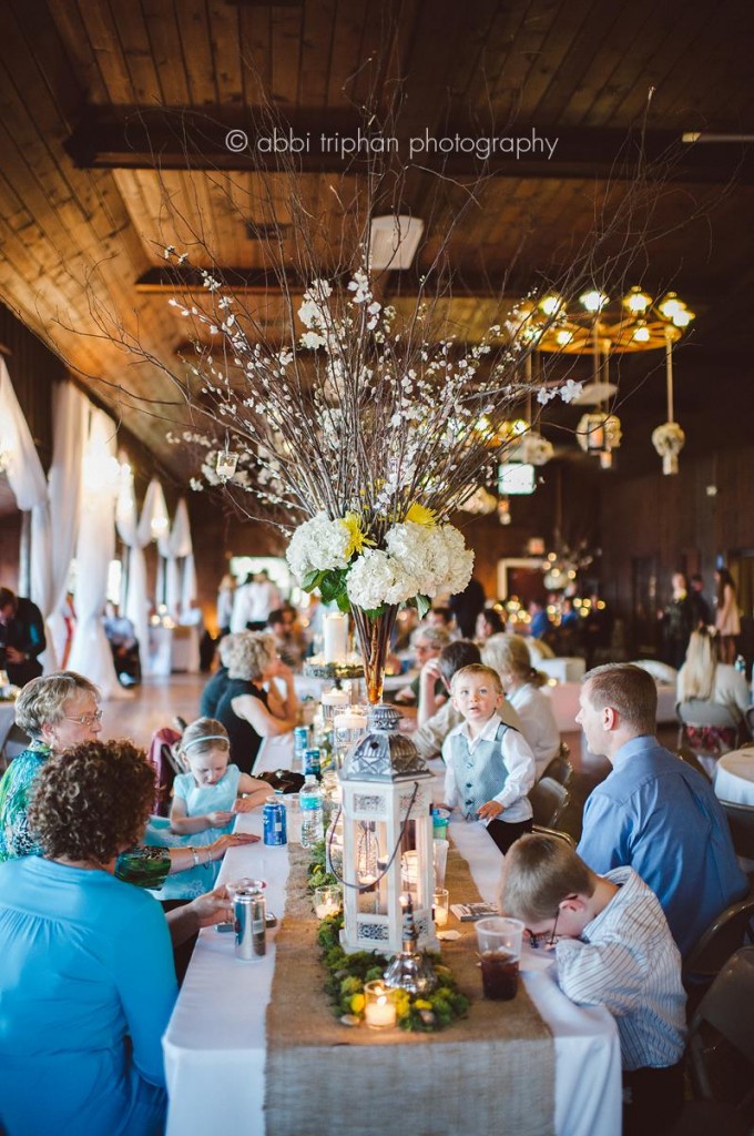 Rustic Chic Wedding | One of Our Favorite Event Designers Combines Burlap, Chandeliers & More