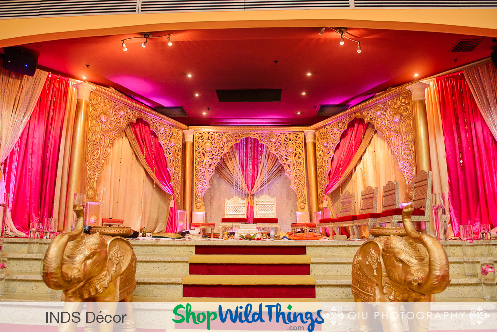 South Asian Weddings - Bling Therapy for the Elegant Event: Bead Curtains, Chandeliers & Beaded Accessories