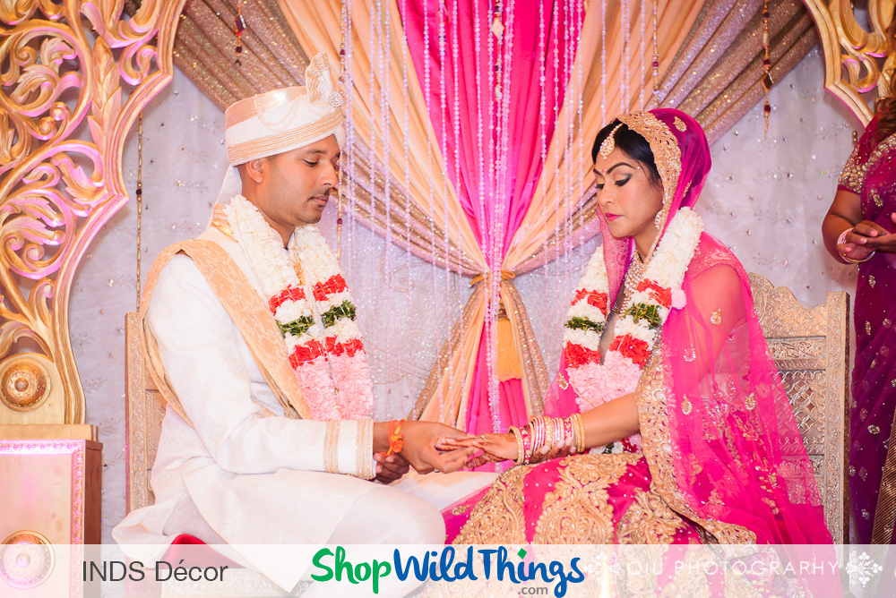 South Asian Weddings - Bling Therapy for the Elegant Event: Bead Curtains, Chandeliers & Beaded Accessories