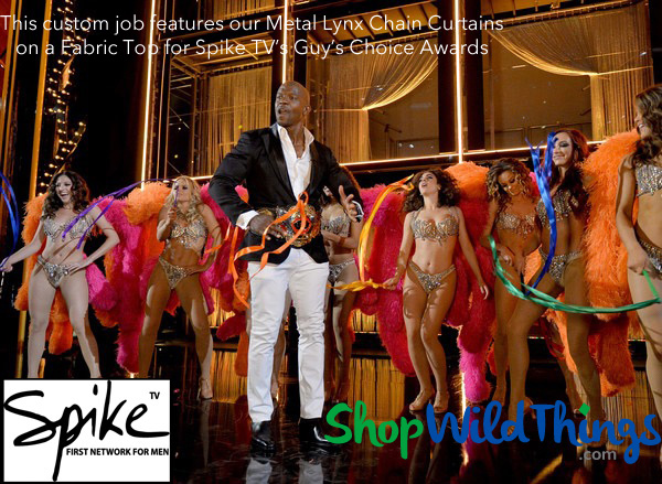 Spike TV Guy's Choice Awards - Custom Lynx Chain on Fabric Top