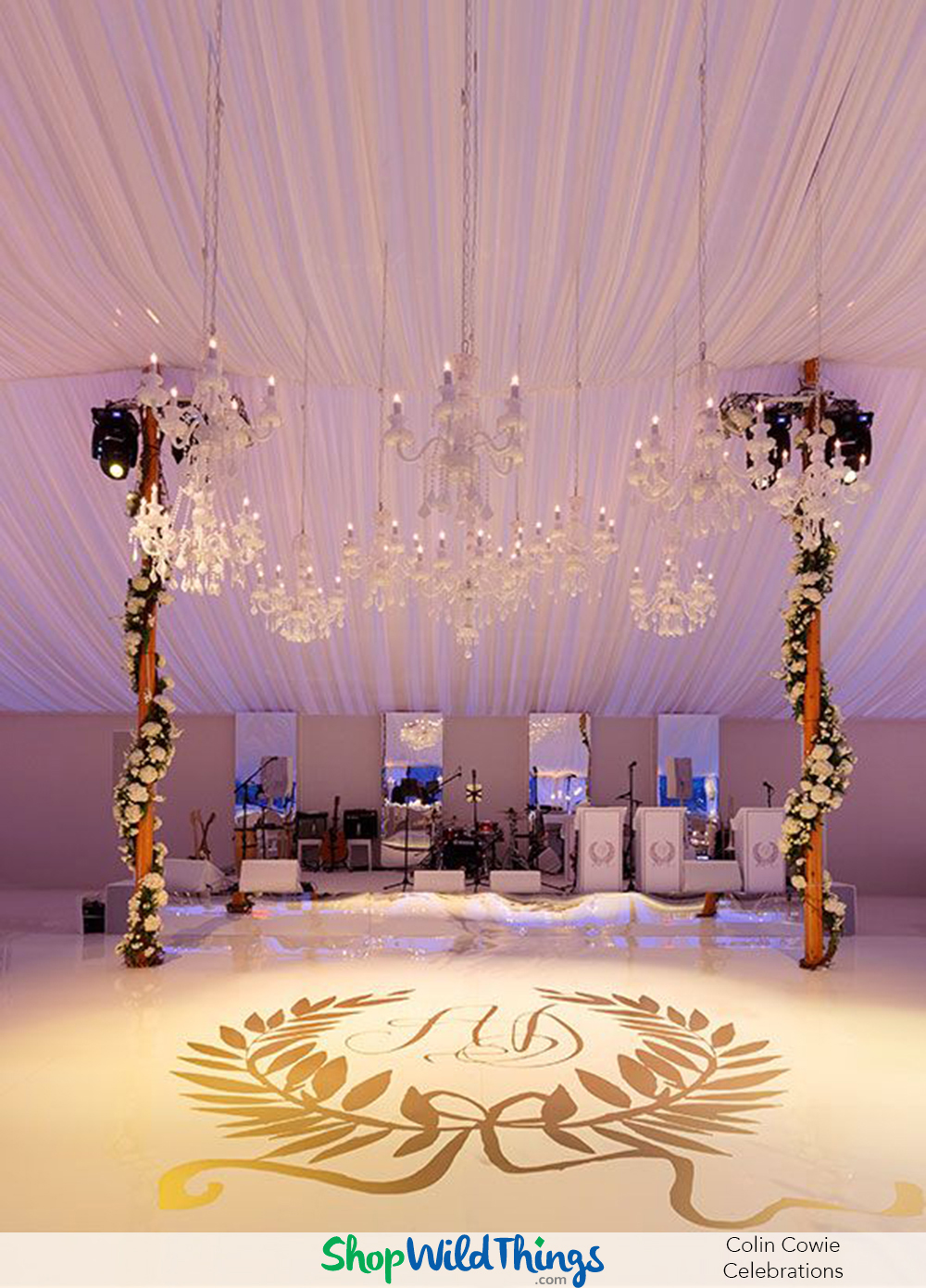 Wedding Reception Chandelier Ideas