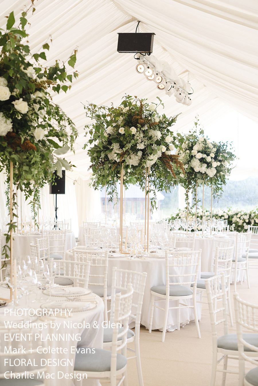 Harlow Stands Floral Display Riser Set