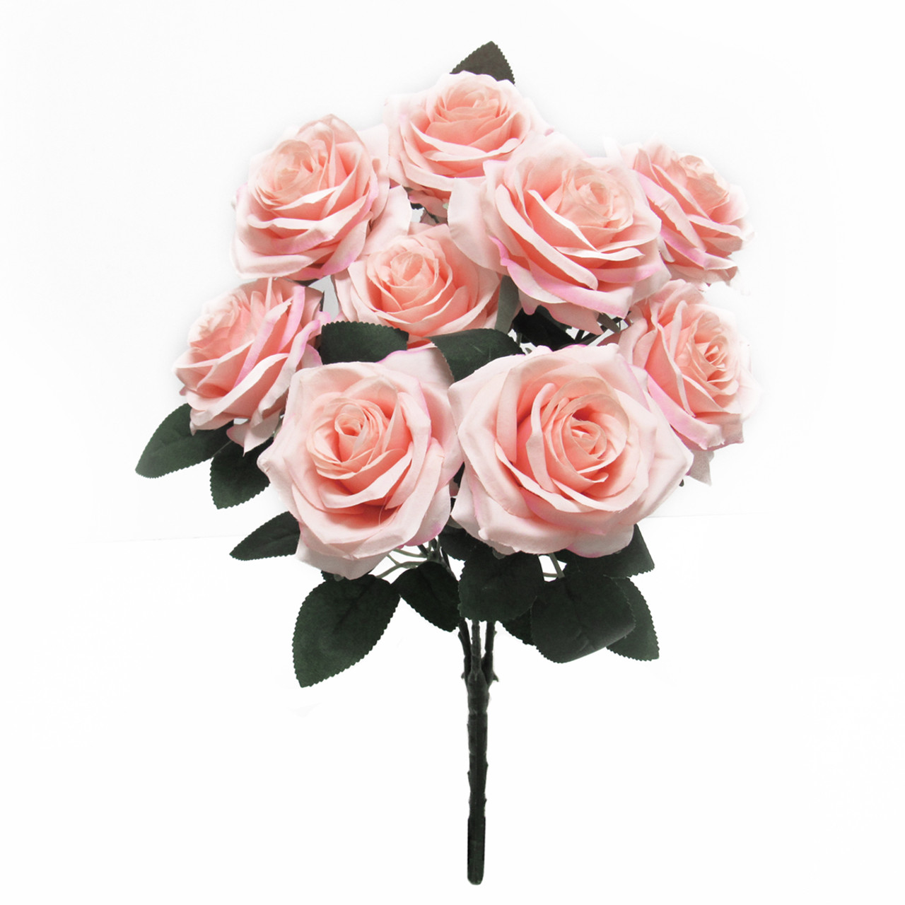 Peach Silk Rose Flowers / Raindrops Wedding Flowers Bridal / Floral  Centerpiece Flower Arrangement Supplies Bridal Bouquet Roses 