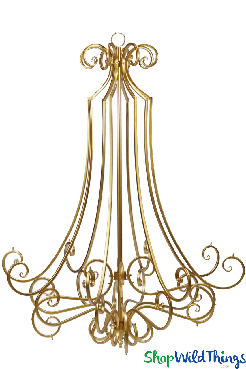 gold chandelier clip art