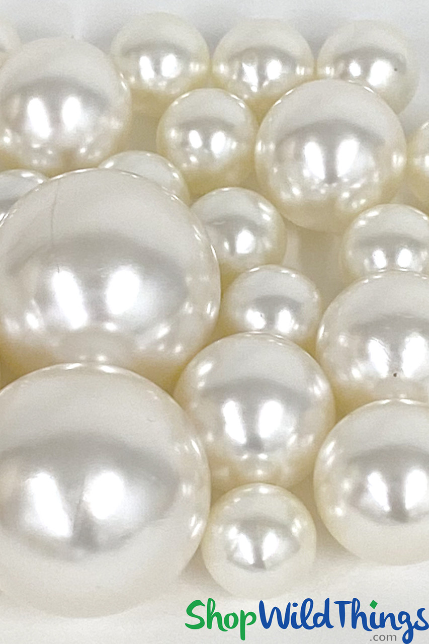 Ivory & White Pearls for Vase Decorations and Table Scatter – Floating  Pearls