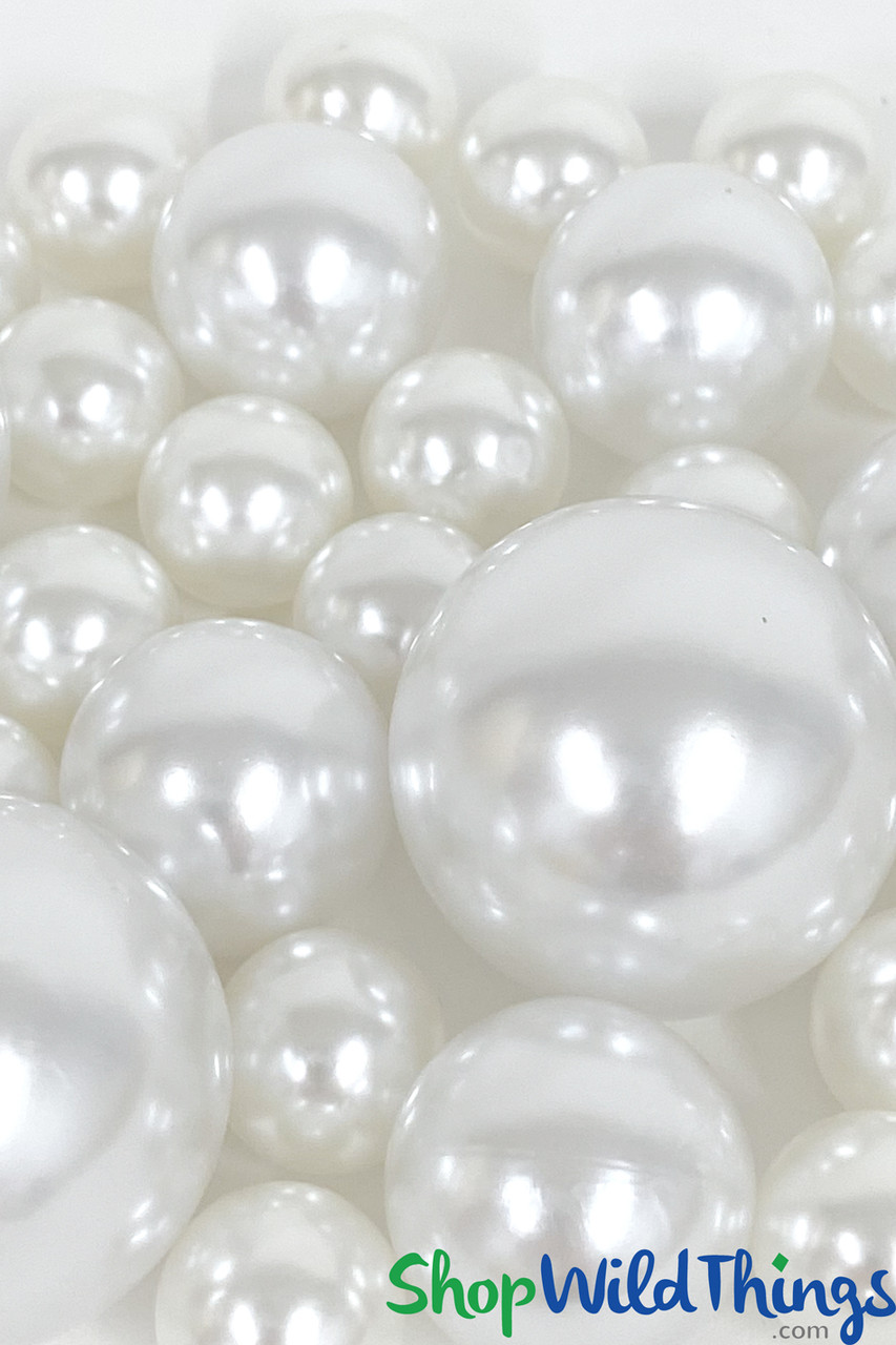 Floating White Pearls - Shiny - 1 Pk Fills 1 Gallon of Gels for Floati – Floating  Pearls