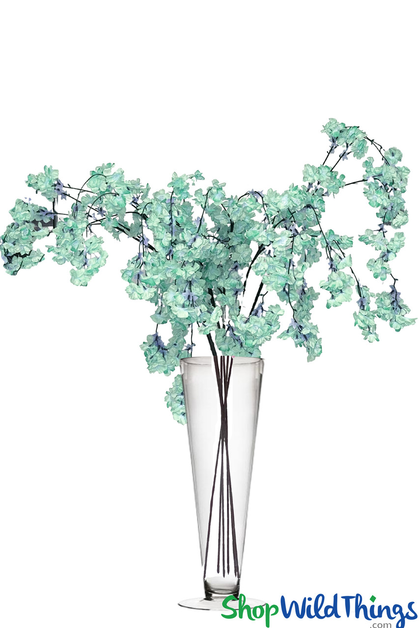 Faux Cherry Blossom Branch, Tall Centerpiece Flowers